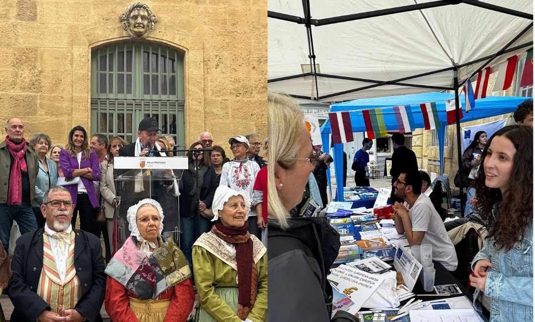 FÊTE DE L’EUROPE: UNE JOURNÉE DE DÉCOUVERTES ET D’ÉCHANGES À AIX EN PROVENCE